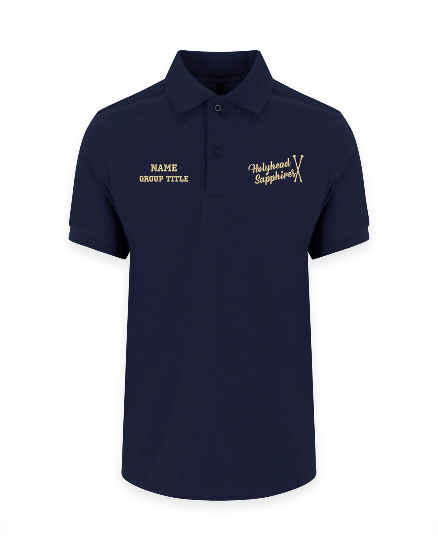 Holyhead Sapphires Navy Club Polo