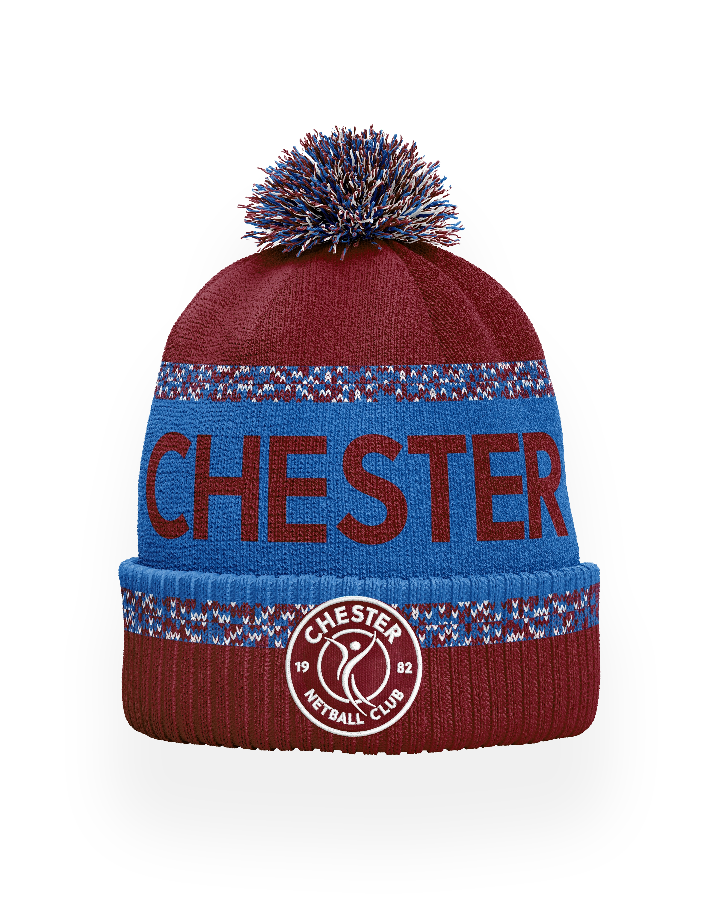 Chester Netball Bobble Hat