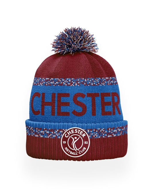 Chester Netball Bobble Hat