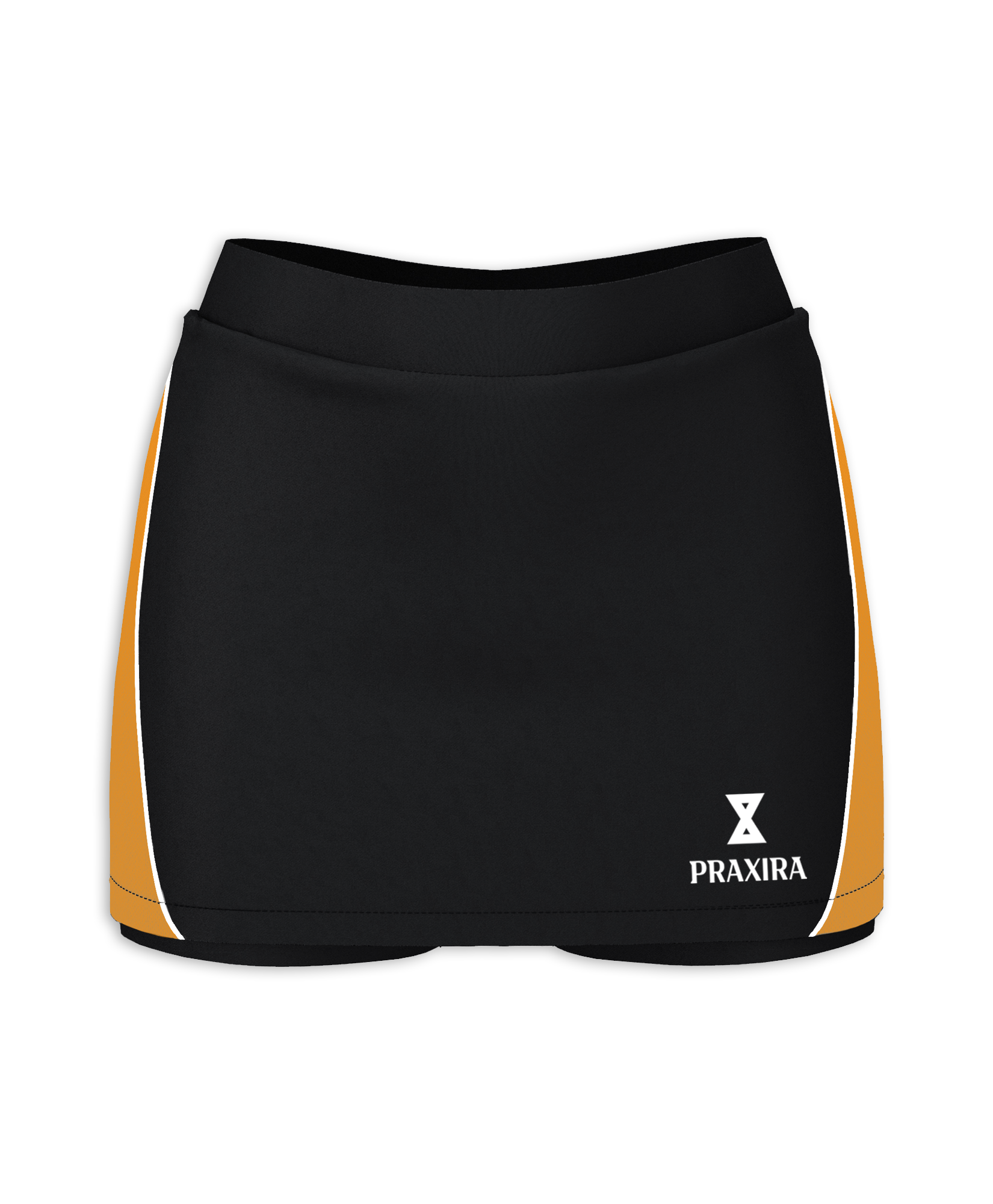 Core Training Skort - Black/Gold
