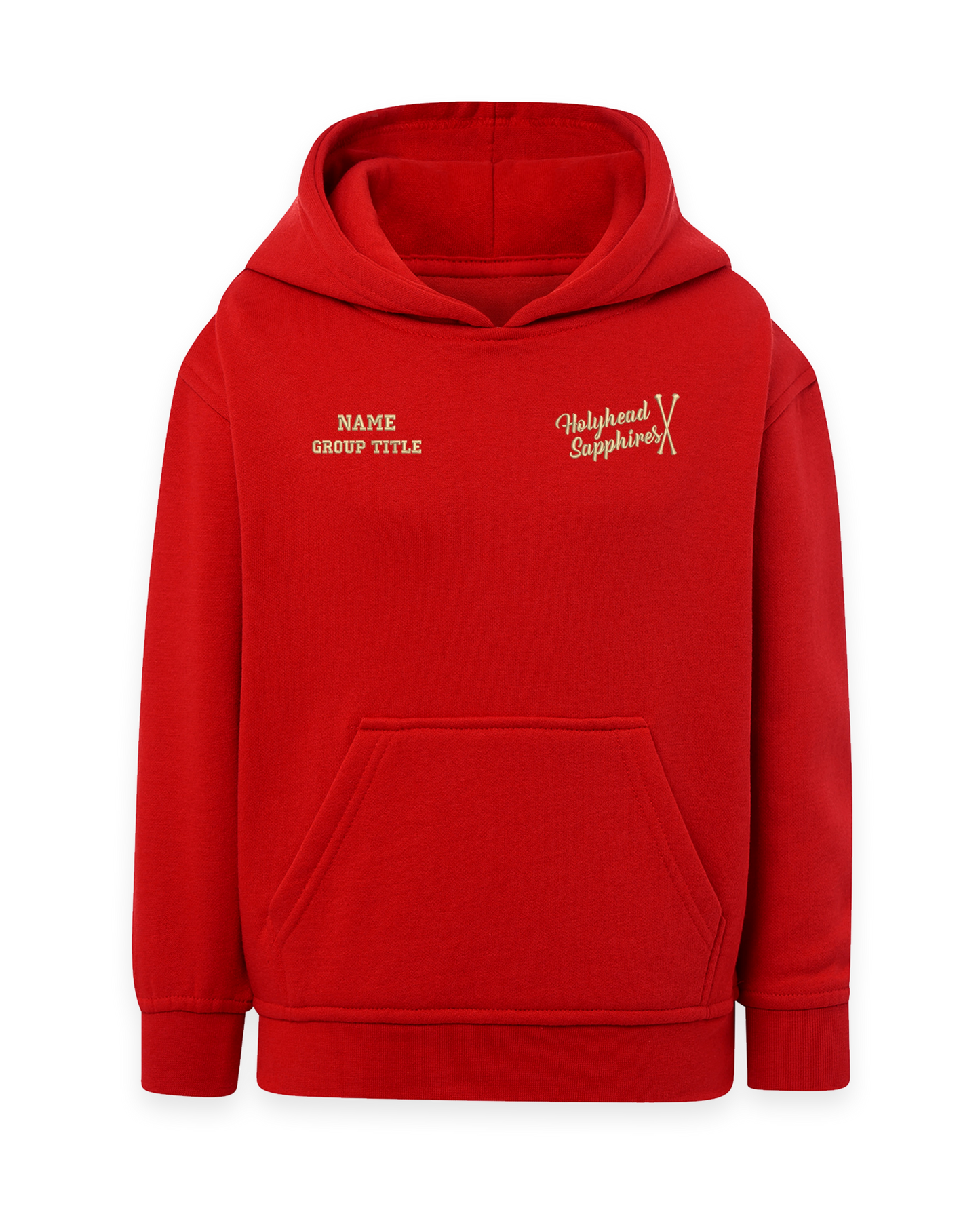 Holyhead Sapphires Red Club Hoodie