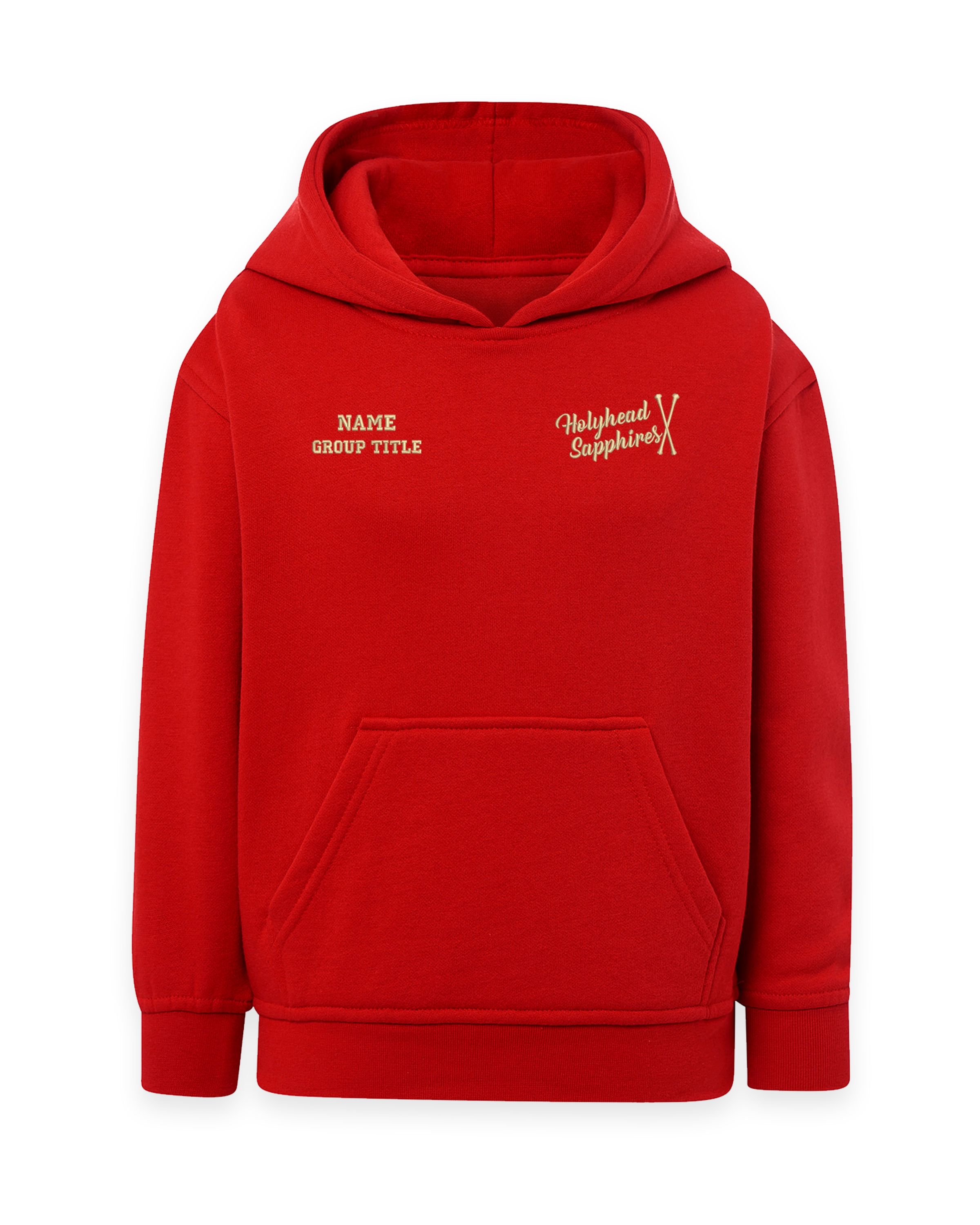 Holyhead Sapphires Red Club Hoodie