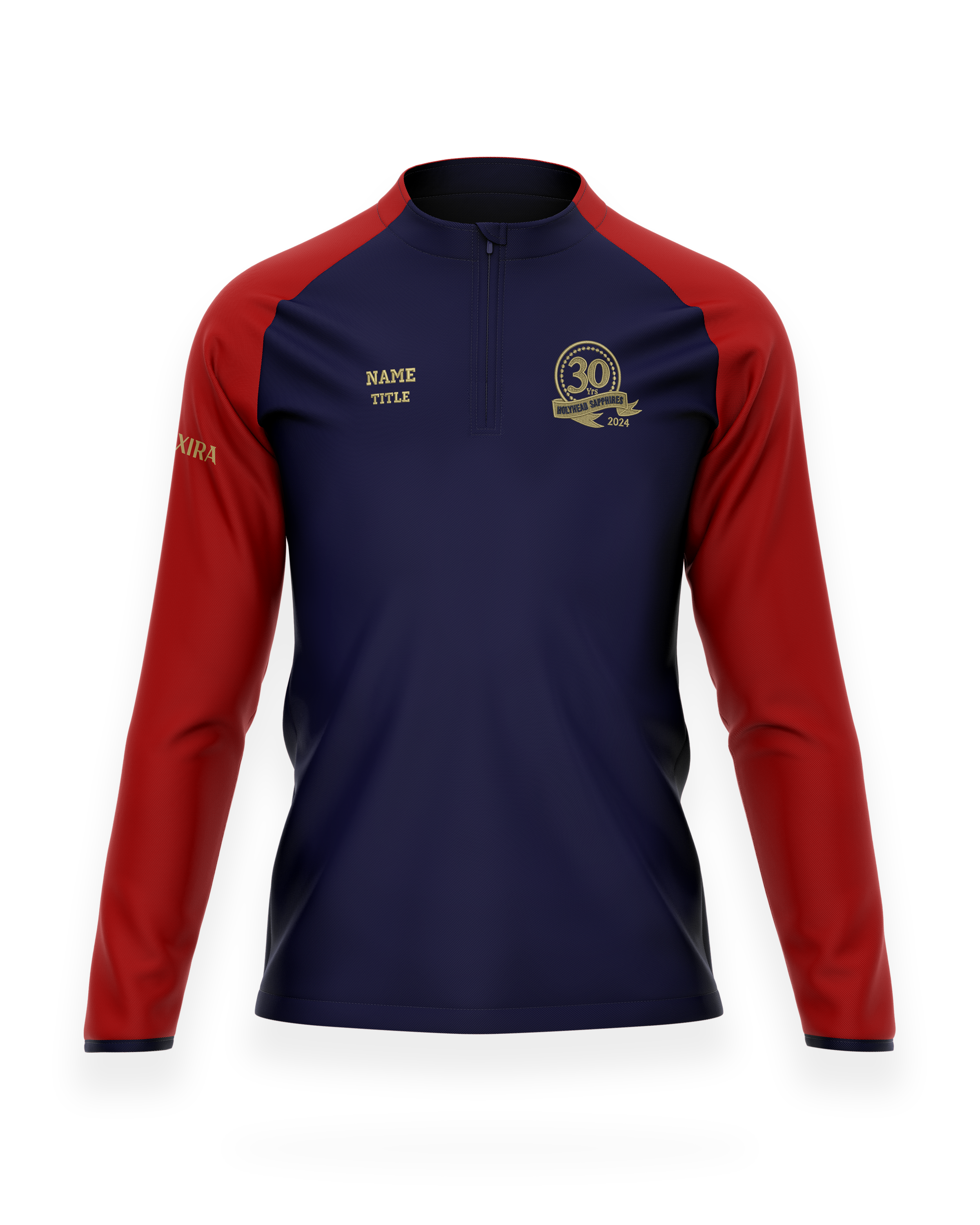 Holyhead Sapphires Women's Club Q-Zip Top - 2024