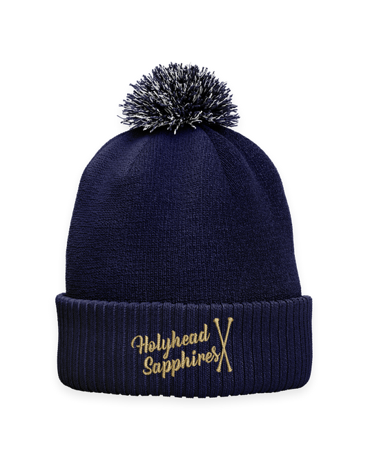 Holyhead Sapphires Bobble Hat