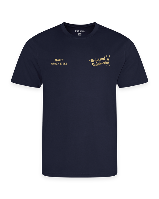 Holyhead Sapphires Navy Training T-Shirt