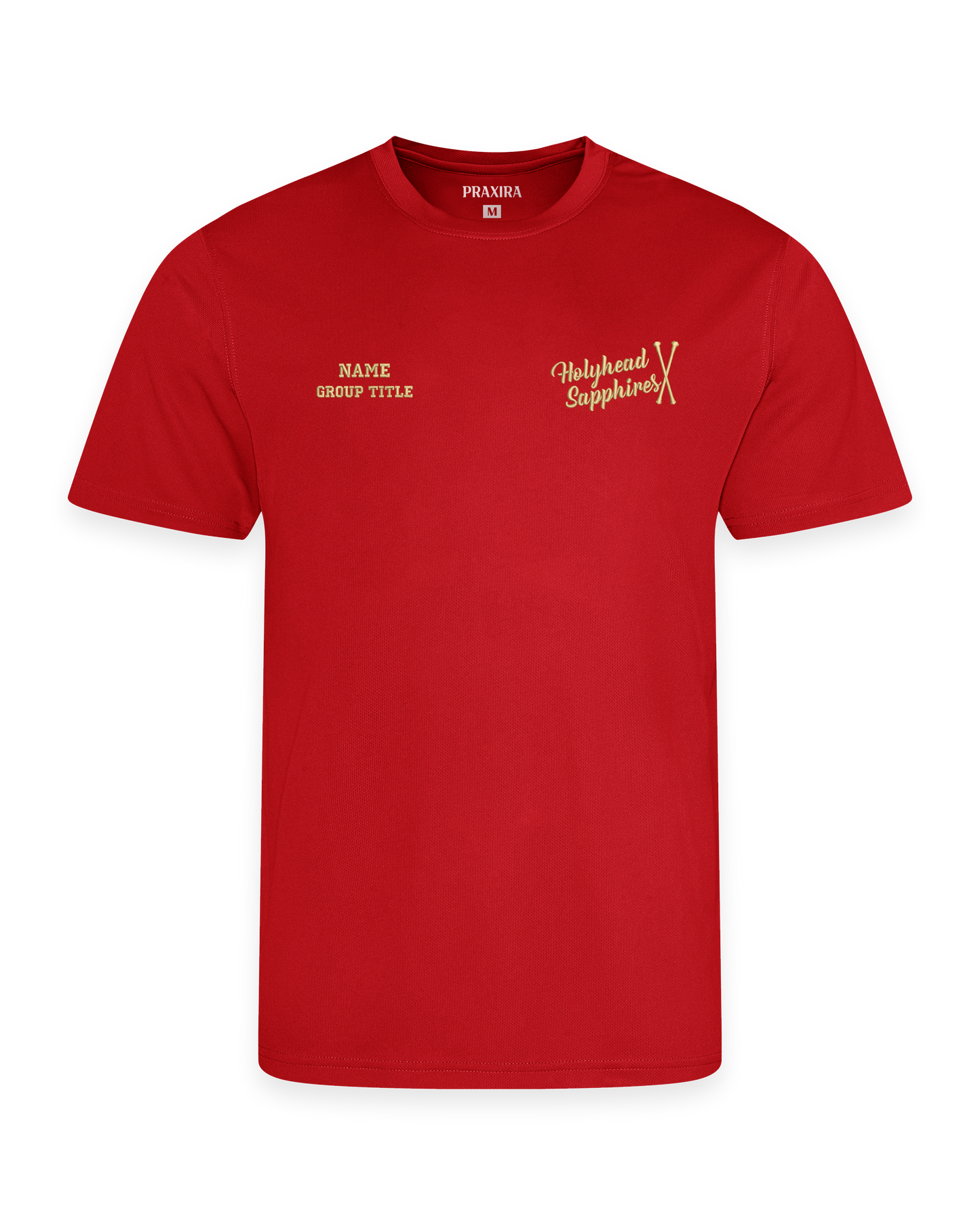 Holyhead Sapphires Red Training T-Shirt